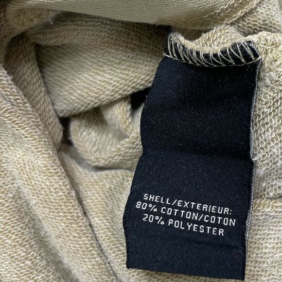 7 For All Mankind Hoodie Dress Women Small Tan - Picture 6 of 7